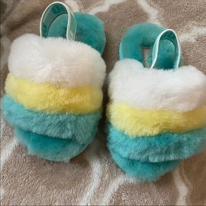 Uggs slides baby girl size 6